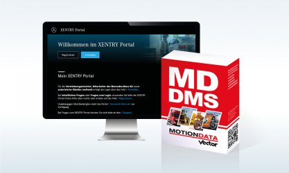 MOTIONDATA Schnittstelle zu Mercedes Xentry Portal